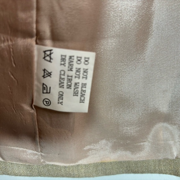 THEME Sz L 100% Wool Classic Lapel Slim Fit Pockets Lined Shoulder Pads Blazer - Picture 7 of 9